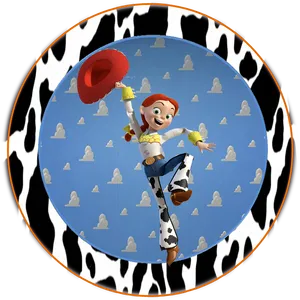 Toy Story Jessie Cowgirl Celebration PNG Image