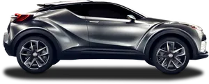 Toyota Crossover Side View PNG Image