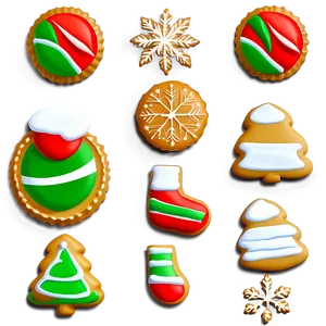 Traditional Christmas Cookie Designs Png 60 PNG Image