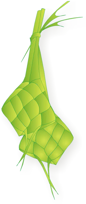 Traditional Ketupat Vector Illustration PNG Image