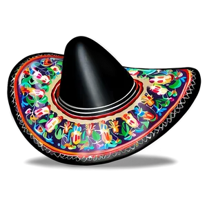 Traditional Mexican Hat Png Bdm66 PNG Image