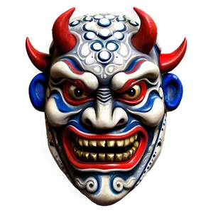 Traditional Oni Mask Png Ltc PNG Image