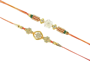 Traditional Rakhi Bracelets PNG Image