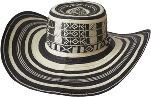 Traditional Sombrero Hat PNG Image