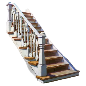 Traditional Staircase Png 06122024 PNG Image