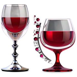 Traditional Wine Glasses Design Png Mwc2 PNG Image