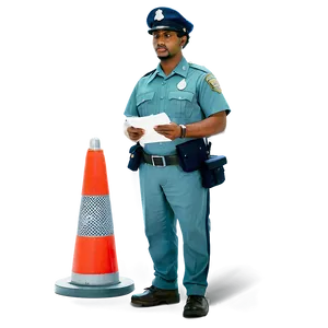 Traffic Control Officer Png Qbh PNG Image