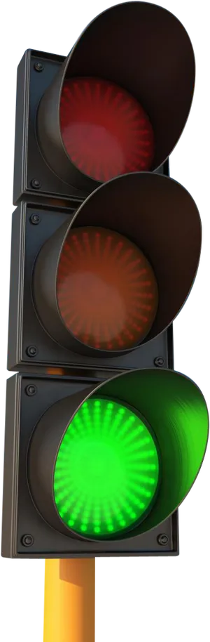 Traffic Light Green Signal PNG Image