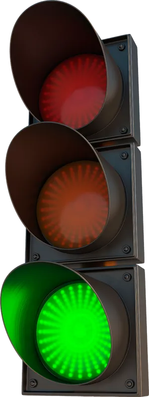 Traffic Light Green Signal PNG Image