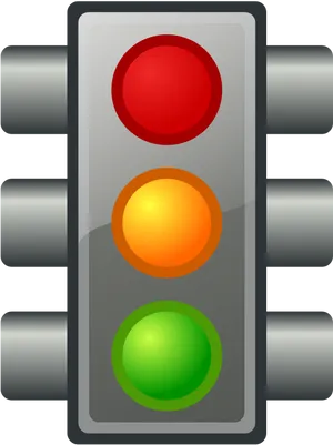 Traffic Light Illustration.png PNG Image