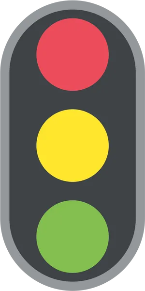 Traffic Light Signal Illustration PNG Image