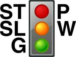 Traffic Light Stop Slow Go Signals PNG Image