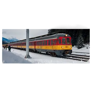 Train Station In The Mountains Png Fdj PNG Image