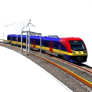 Train Station With Modern Trains Png Nkt PNG Image