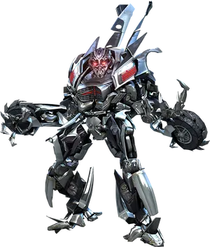 Transformers Decepticon Leader Render PNG Image