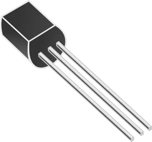 Transistor Component Illustration PNG Image