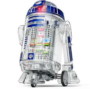 Transparent Astromech Droid Illustration PNG Image