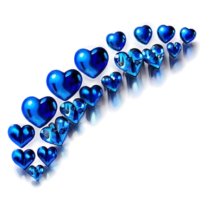 Transparent Blue Heart Png Okc PNG Image