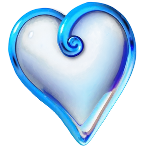 Transparent Blue Heart Png Wgj PNG Image