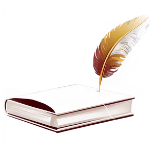 Transparent Book And Quill Png Ygi62 PNG Image