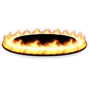 Transparent Fire Circle Png Gls PNG Image