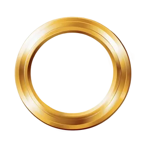 Transparent Gold Circle Frame Png Jid PNG Image