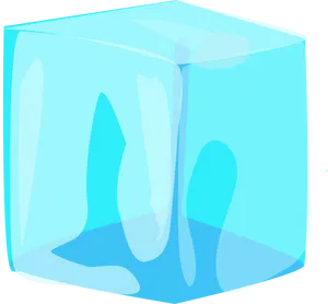 Transparent Ice Cube Illustration PNG Image