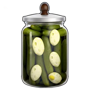 Transparent Pickle Jar Png Gsy PNG Image