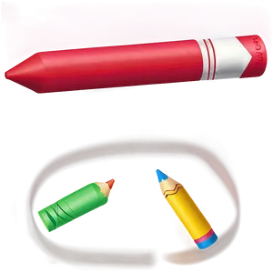 Transparent Red Crayon Png 12 PNG Image