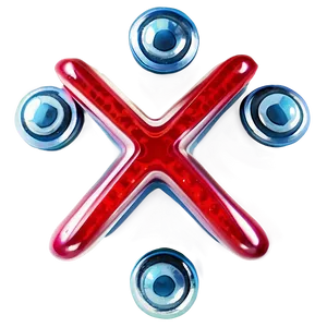 Transparent Red X Design Png Hfh30 PNG Image