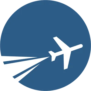 Travel Airplane Logo Design PNG Image