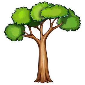 Tree Drawing B PNG Image