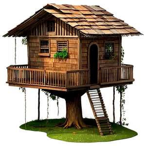 Tree House B PNG Image