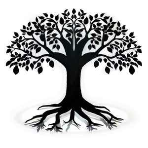 Tree Of Life Silhouette Png Ufq53 PNG Image