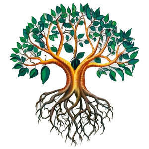 Tree Of Life With Roots Visible Png 06122024 PNG Image