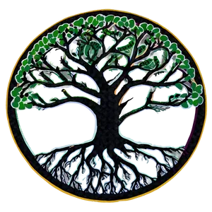 Tree Of Life With Roots Visible Png Wss29 PNG Image