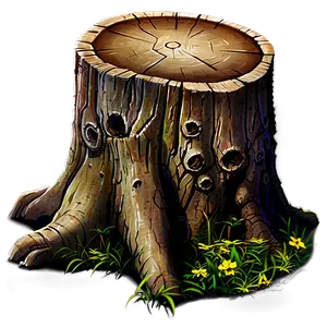 Tree Stump B PNG Image