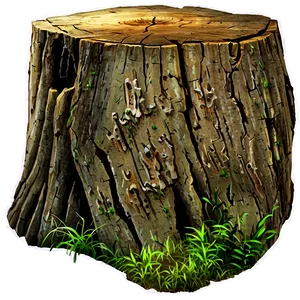 Tree Stump D PNG Image