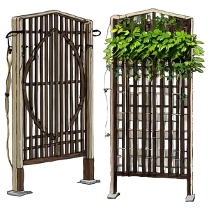 Trellis For Garden Dividers Png Egk PNG Image