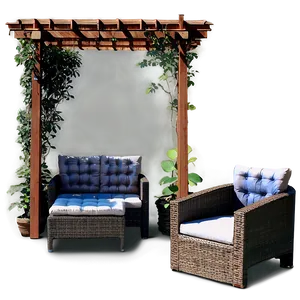 Trellis With Seating Area Png Gui73 PNG Image