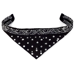 Trendy Black Bandana Png Rip78 PNG Image