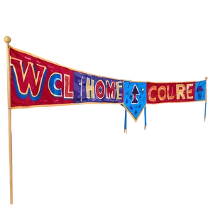 Triangle Banner For Welcome Home Celebration Png Fgf PNG Image