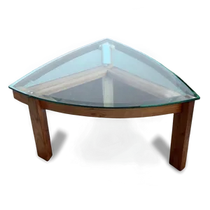 Triangular Glass Coffee Table Png 33 PNG Image