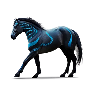 Tribal Black Horse Tattoo Png 99 PNG Image