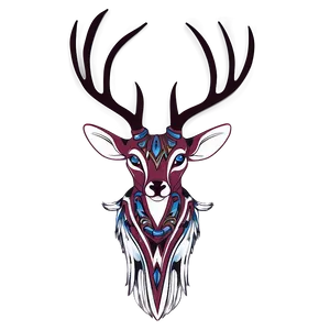 Tribal Buck Tattoo Png Nvr90 PNG Image