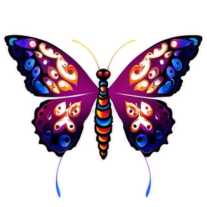 Tribal Butterfly Tattoo Png 40 PNG Image