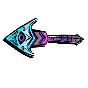 Tribal Hand Drawn Arrow Png Ygk PNG Image