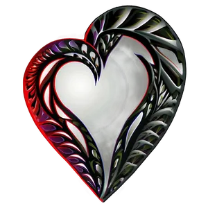 Tribal Heart Tattoo Design Png Fhu6 PNG Image