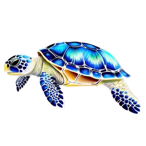 Tribal Sea Turtle Art Png 06292024 PNG Image