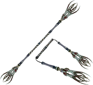 Tribal Spears Crossed PNG Image